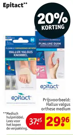 Kruidvat Epitact aanbieding