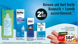Kruidvat Keuze uit het hele Bausch + Lomb assortiment aanbieding