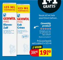 Kruidvat Keuze uit het hele assortiment Gehwol aanbieding