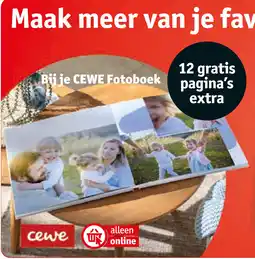 Kruidvat Bij je CEWE Fotoboek aanbieding