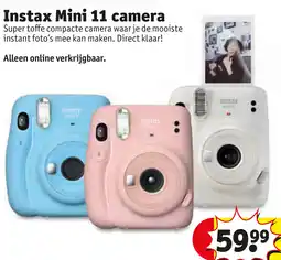 Kruidvat Instax Mini 11 camera aanbieding