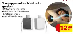 Kruidvat Slaapapparaat en bluetooth speaker aanbieding