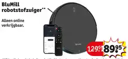 Kruidvat BluMill robotstofzuiger aanbieding