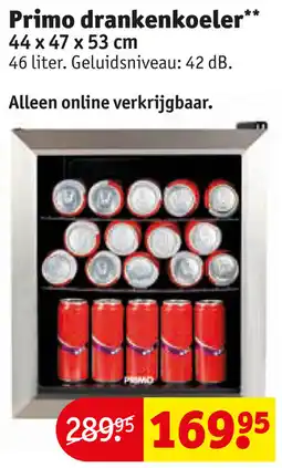 Kruidvat Primo drankenkoeler aanbieding