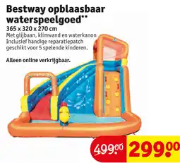 Kruidvat Bestway opblaasbaar waterspeelgoed aanbieding