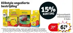 Kruidvat ECOstyle ongedierte bestrijding aanbieding