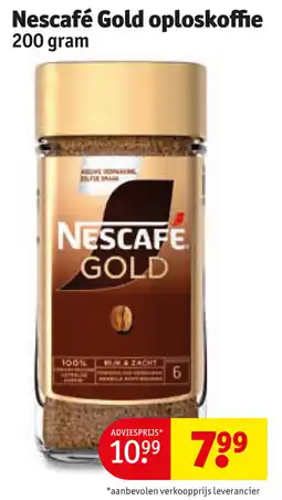 Kruidvat Nescafé Gold oploskoffie aanbieding