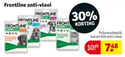 Kruidvat Frontline anti-vlooi aanbieding