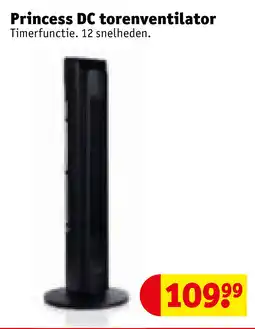 Kruidvat Princess DC torenventilator aanbieding