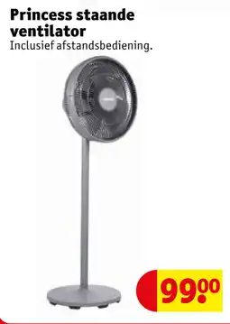 Kruidvat Princess staande ventilator aanbieding