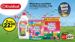 Kruidvat Witte Reus wasmiddel aanbieding