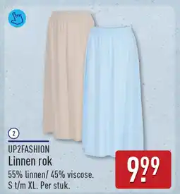 ALDI Up2fashion Linnen rok aanbieding