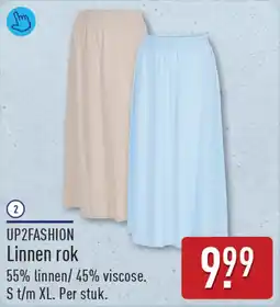 ALDI Up2fashion Linnen Rok aanbieding