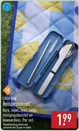 ALDI Crofton Reisbestekset aanbieding