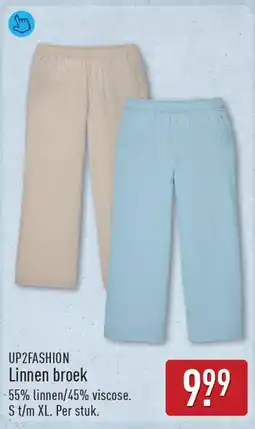 ALDI Up2fashion Linnen broek aanbieding