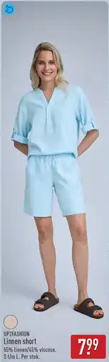 ALDI Up2fashion Linnen Short aanbieding