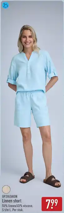 Up2fashion Linnen Short