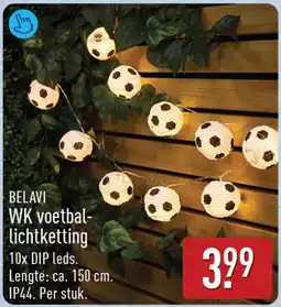 ALDI Belavi WK voetbal lichtketting aanbieding