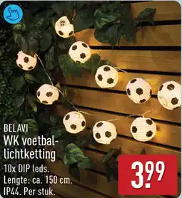 ALDI Belavi WK Voetbal Lichtketting aanbieding