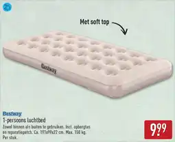 ALDI Bestway 1-persoons luchtbed aanbieding