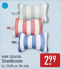 ALDI Home Creation Strandkussen aanbieding
