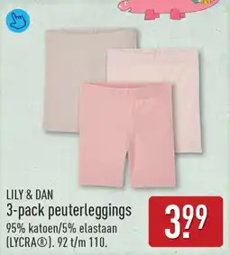 ALDI Lily & Dan peuterleggings aanbieding