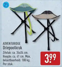 ALDI Adventuridge Driepootkruk aanbieding