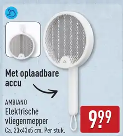 ALDI Ambiano Elektrische vliegenmepper aanbieding