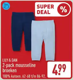 ALDI Lily & Dan mousseline broeken aanbieding