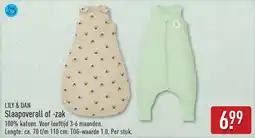 ALDI Lily & Dan Slaapoverall of zak aanbieding