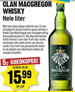 Dirck 3 Clan macgregor whisky aanbieding