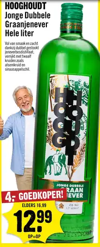 Dirck 3 Hooghoudt Jonge Dubbele Graanjenever aanbieding