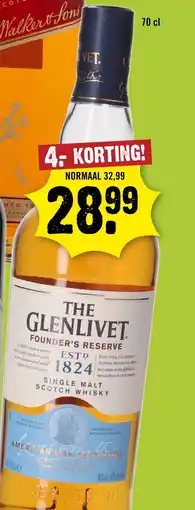 Dirck 3 The glenlivet aanbieding