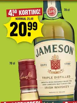 Dirck 3 Jameson aanbieding