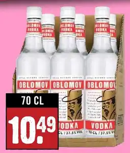 Dirck 3 Oblomov vodka aanbieding