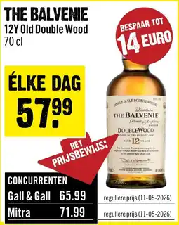 Dirck 3 The balvenie 12y old double wood aanbieding