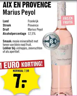 Dirck 3 Aix en provence marius peyol aanbieding