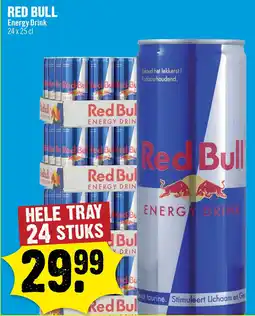 Dirck 3 Red bull energy drink aanbieding
