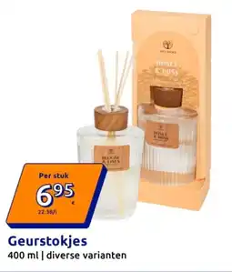 Action Geurstokjes aanbieding