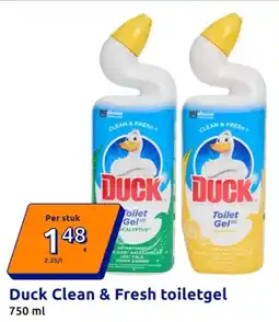 Action Duck Clean & Fresh toiletgel aanbieding