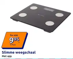 Action Slimme weegschaal aanbieding
