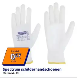 Action Spectrum Schilderhandschoenen aanbieding