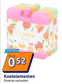 Action Koelelementen aanbieding