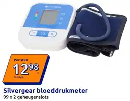 Action Silvergear Bloeddrukmeter aanbieding
