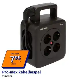 Action Pro-Max Kabelhaspel aanbieding