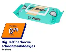 Action Big Jeff barbecue Schoonmaakdoekjes aanbieding