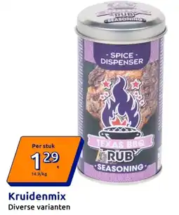Action Kruidenmix aanbieding