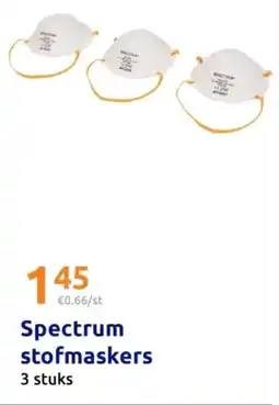 Action Spectrum Stofmaskers aanbieding