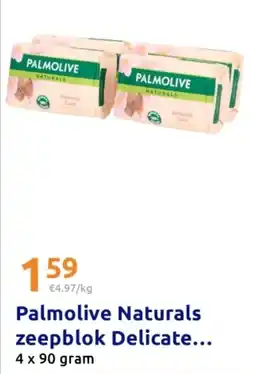 Action Palmolive Naturals zeepblok Delicate Care aanbieding