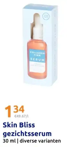 Action Skin Bliss Gezichtsserum aanbieding